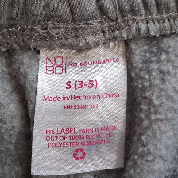 Womens S Love Gray Sweat Pants 260582 - Picture 3 of 7